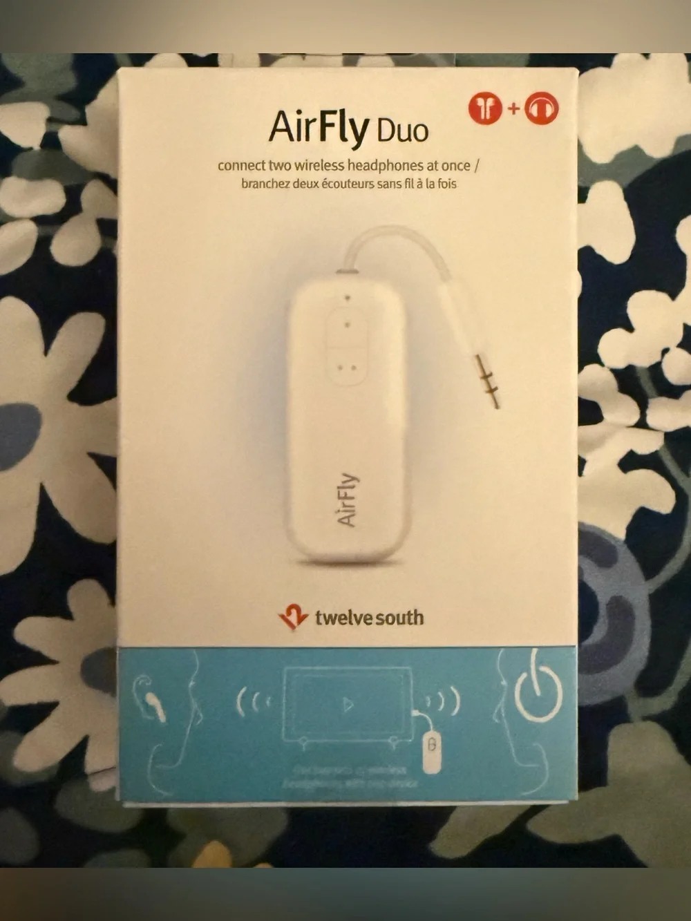 AirFly Duo Twelve South Wireless Headphones Connecter